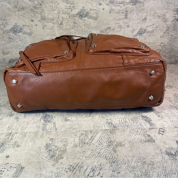 Jason Drake brown hobo Bag - Picture 6 of 14